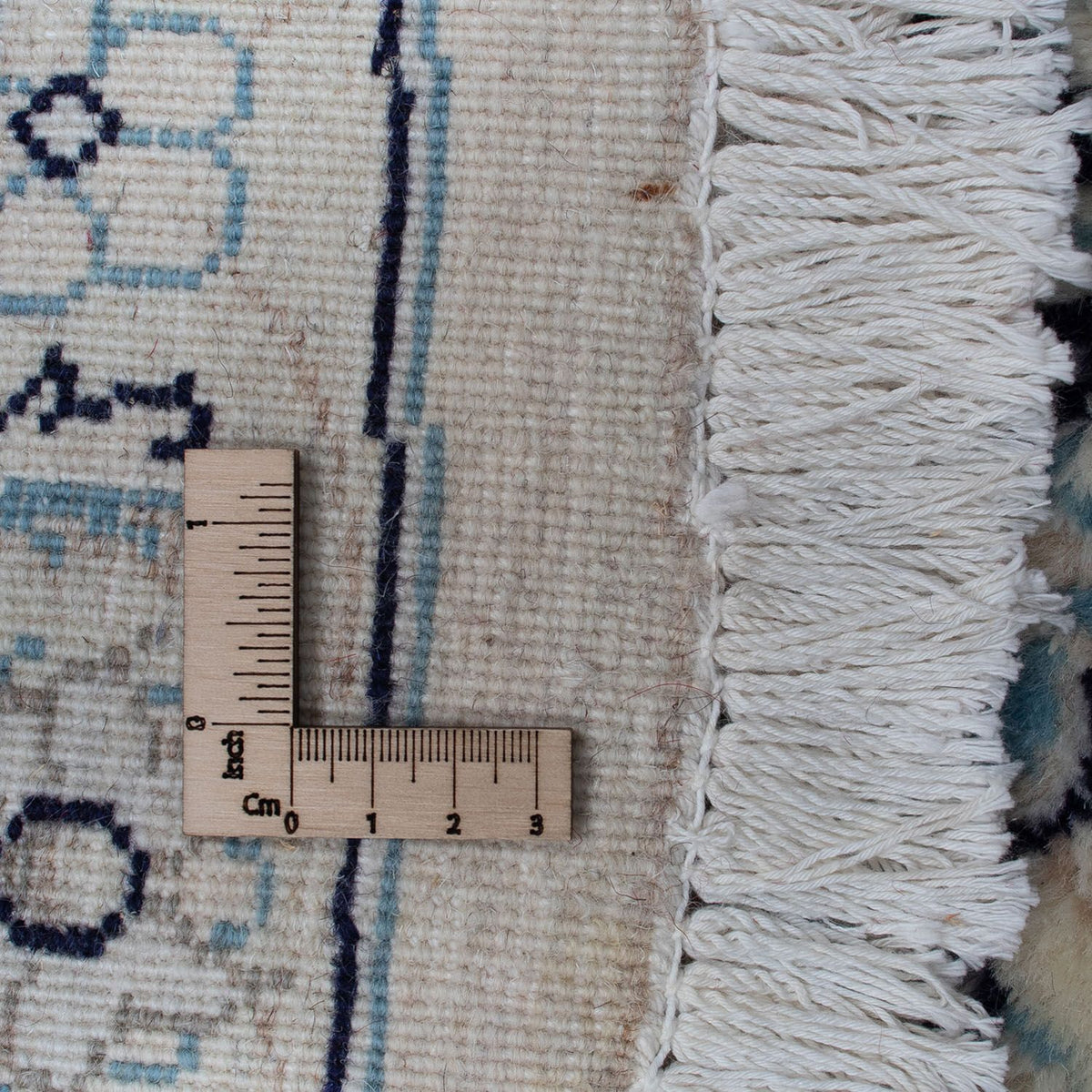 Perzisch tapijt - Nain rond  - 290 x 290 cm - donkerrood