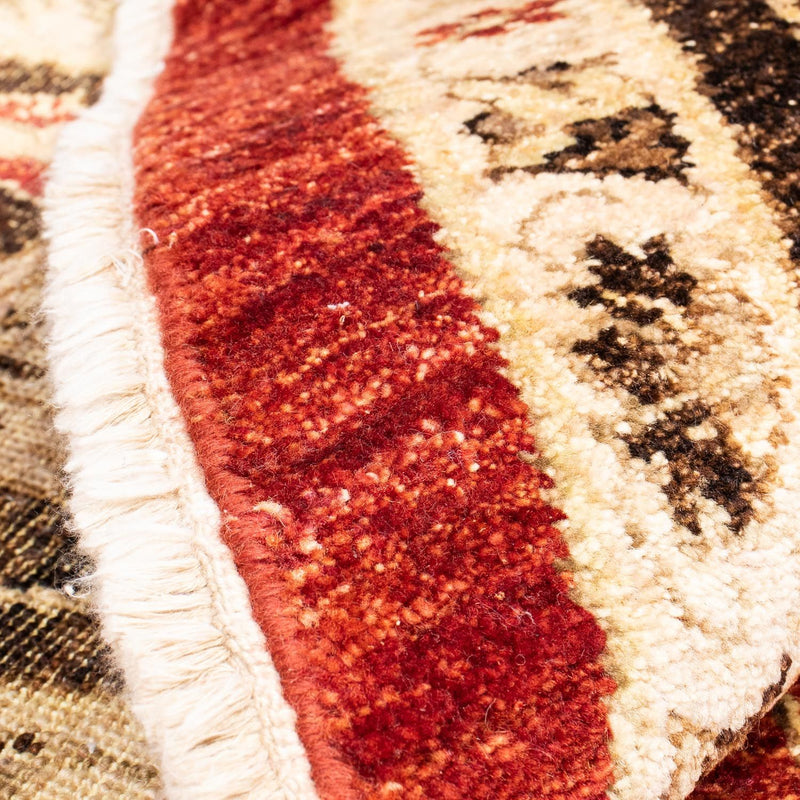 Ziegler tapijt rond  - 248 x 239 cm - donkerrood