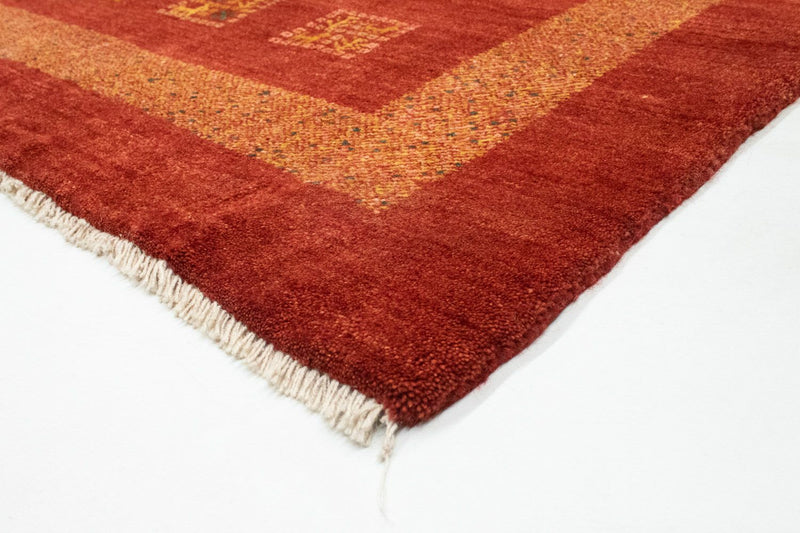 Gabbeh tapijt - Perzisch - 187 x 149 cm - rood