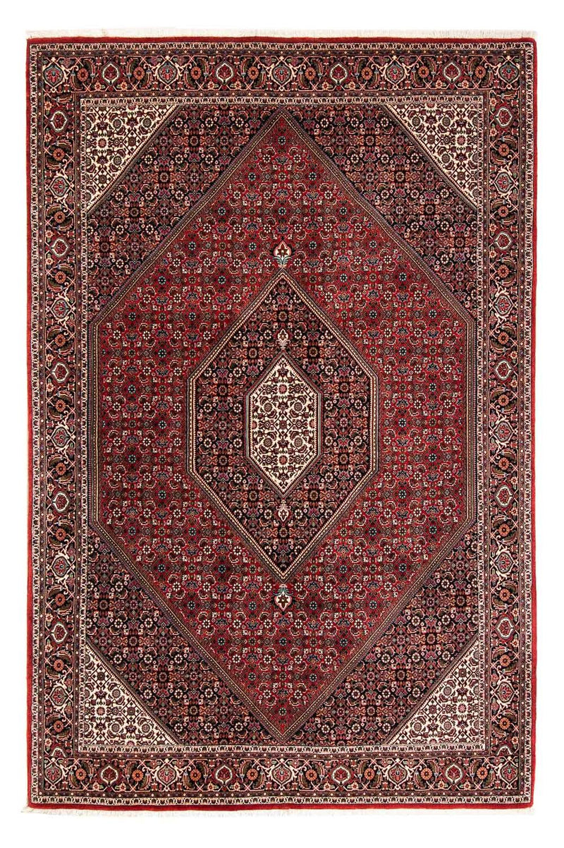 Perzisch tapijt - Bijar - 258 x 169 cm - donkerrood
