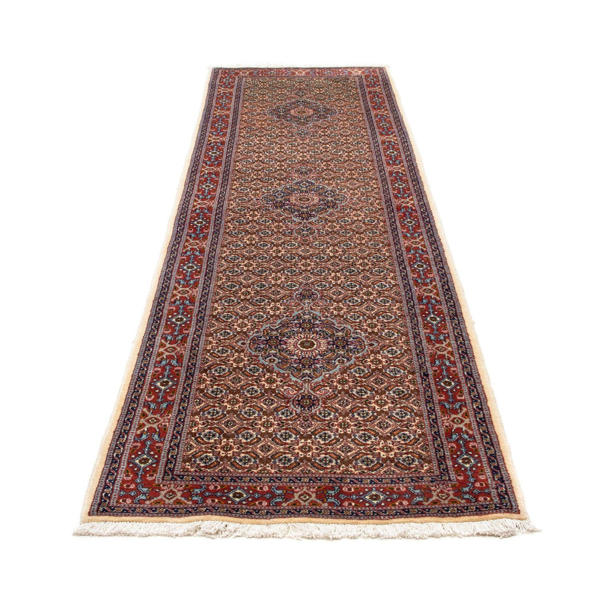 Loper Perzisch tapijt - Klassiek - 295 x 80 cm - beige