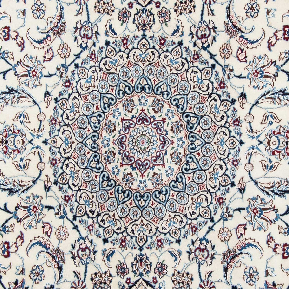 Perzisch tapijt - Nain - Koninklijk - 305 x 195 cm - beige