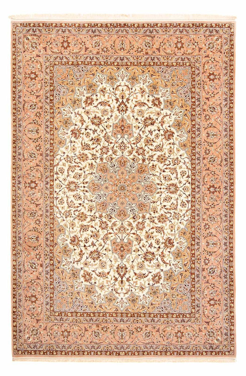 Perzisch tapijt - Isfahan - Premium - 291 x 200 cm - lichtbruin