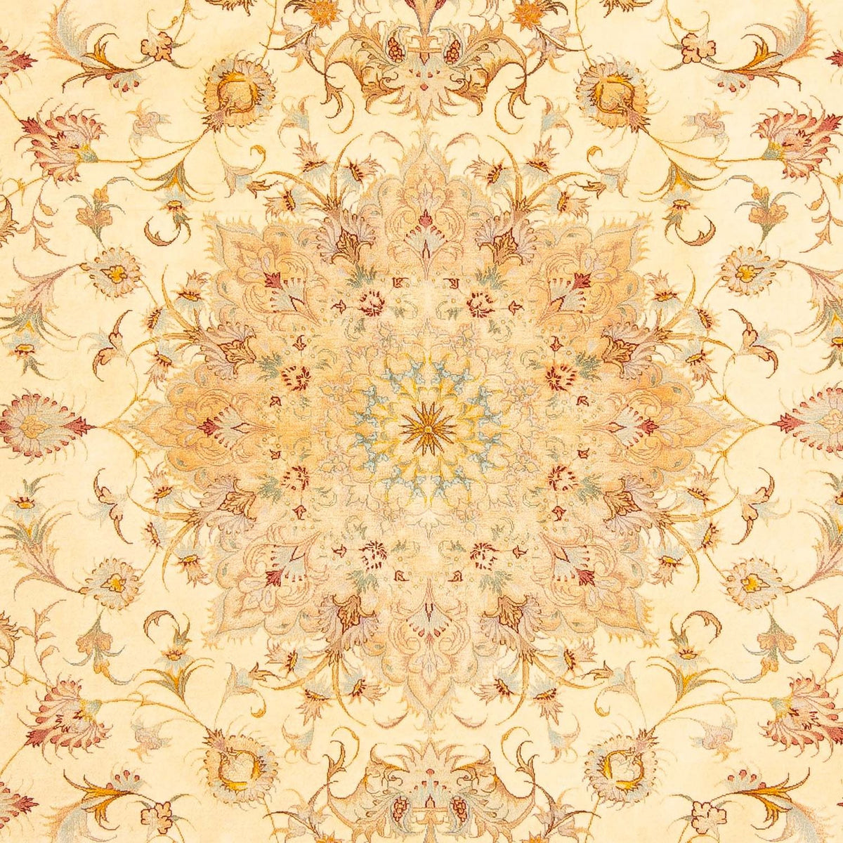 Perzisch tapijt - Tabriz - Royal - 294 x 203 cm - beige
