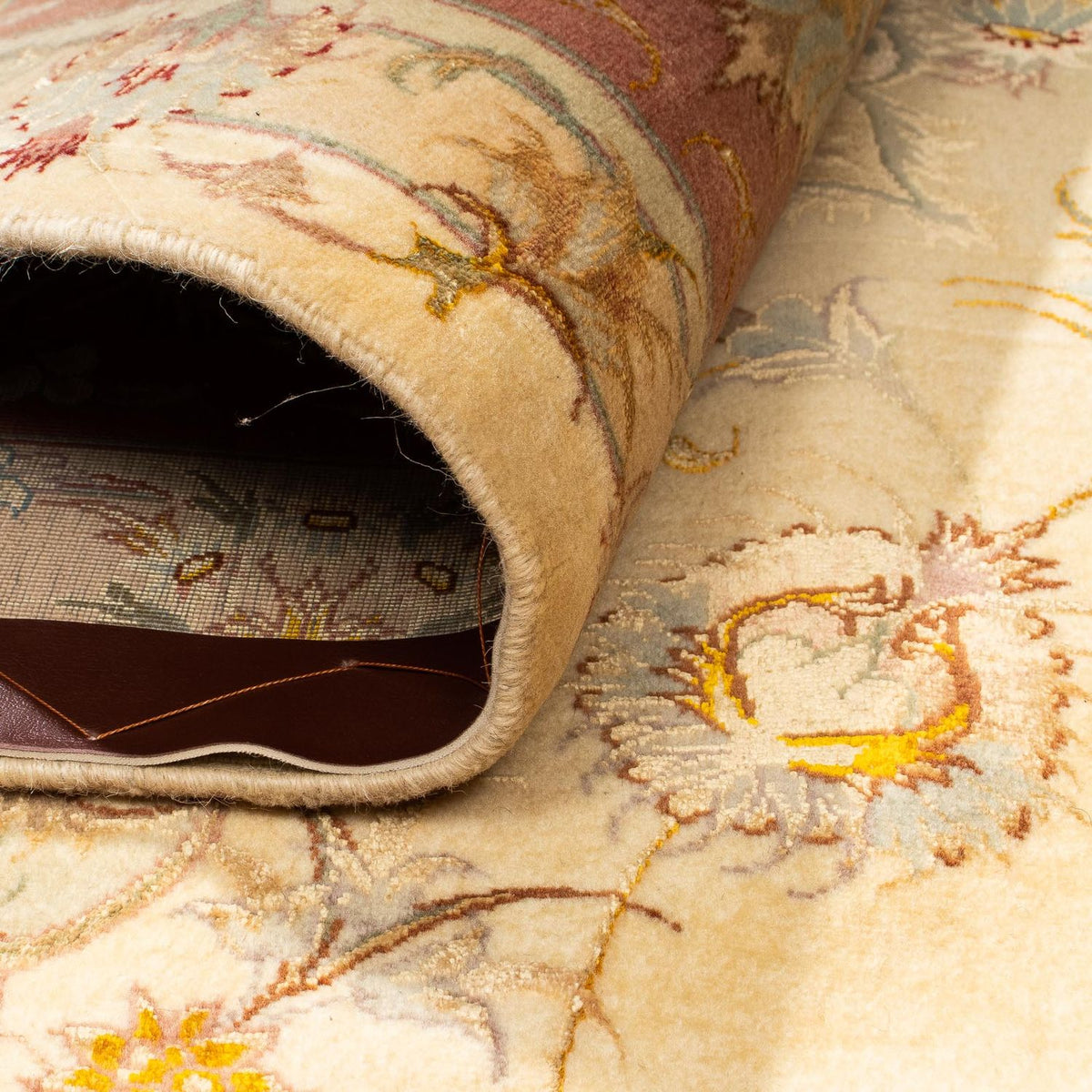 Perzisch tapijt - Tabriz - Royal - 294 x 203 cm - beige