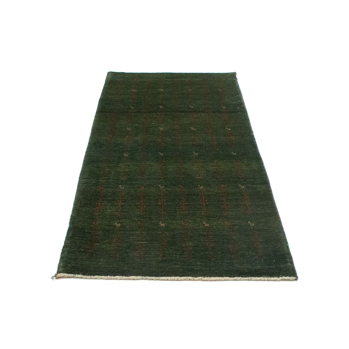 Loper Gabbeh Tapijt - Loribaft Perzisch - 209 x 87 cm - groen