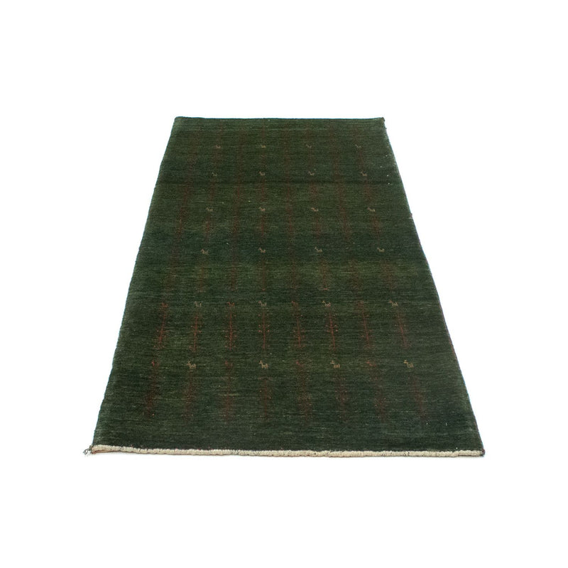 Loper Gabbeh Tapijt - Loribaft Perzisch - 209 x 87 cm - groen