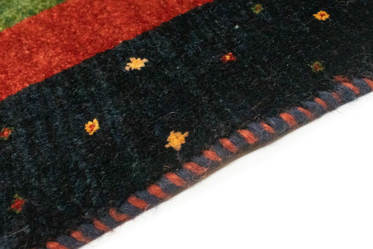 Loper Gabbeh Tapijt - Loribaft Perzisch - 203 x 94 cm - veelkleurig