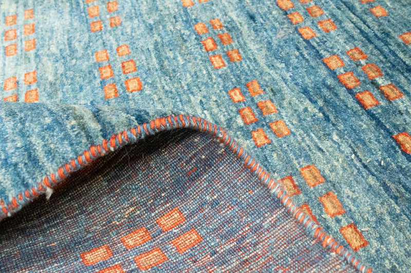 Loper Gabbeh Tapijt - Loribaft Perzisch - 188 x 86 cm - blauw