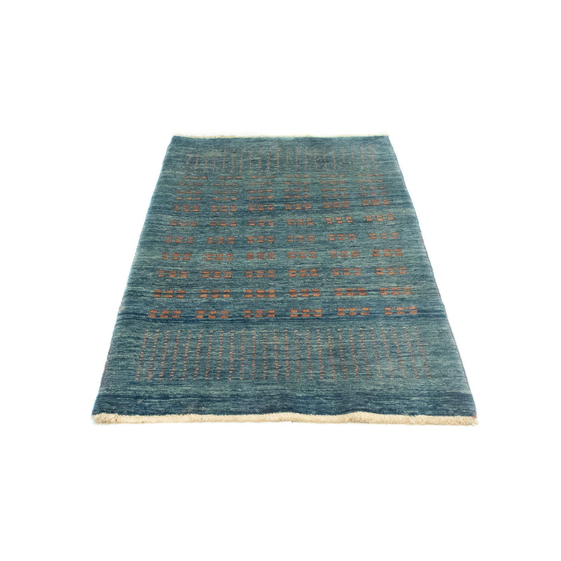 Loper Gabbeh Tapijt - Loribaft Perzisch - 188 x 86 cm - blauw