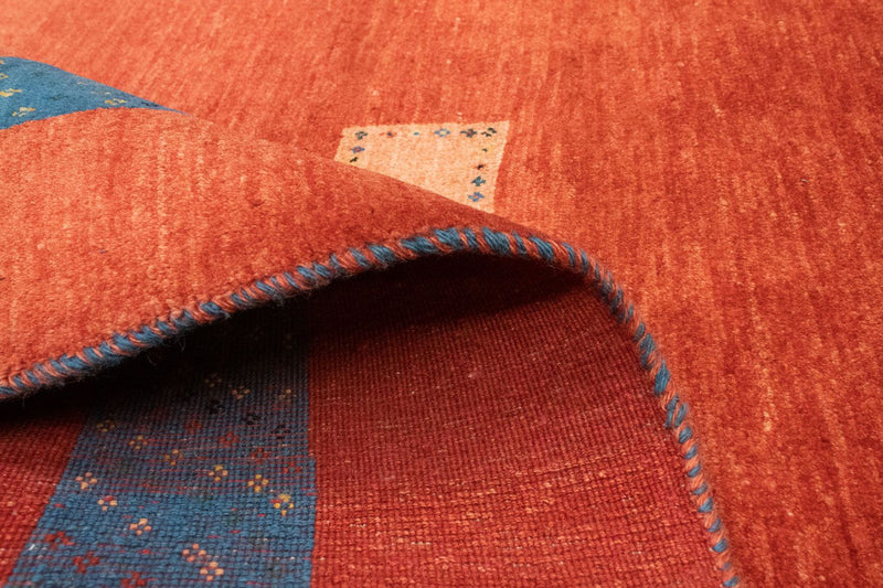 Gabbeh Tapijt - Loribaft Perzisch - 210 x 142 cm - rood