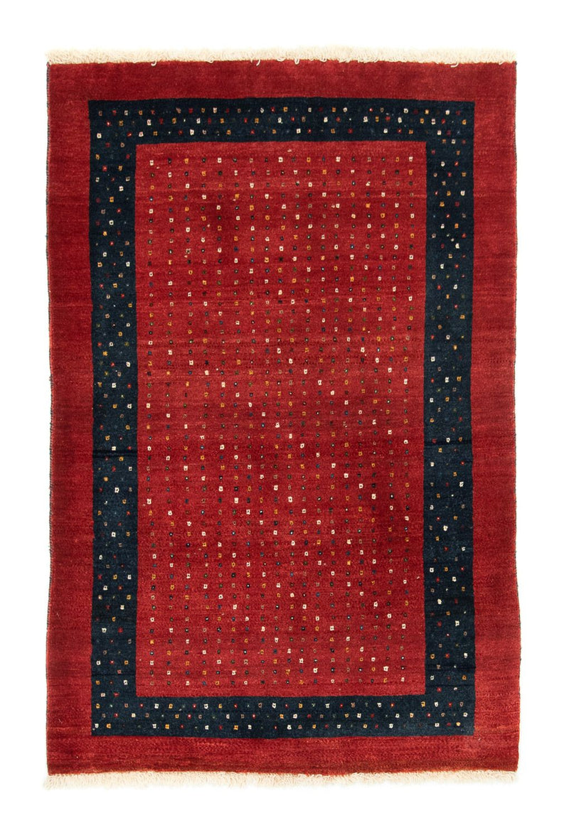 Gabbeh Tapijt - Loribaft Perzisch - 155 x 103 cm - rood