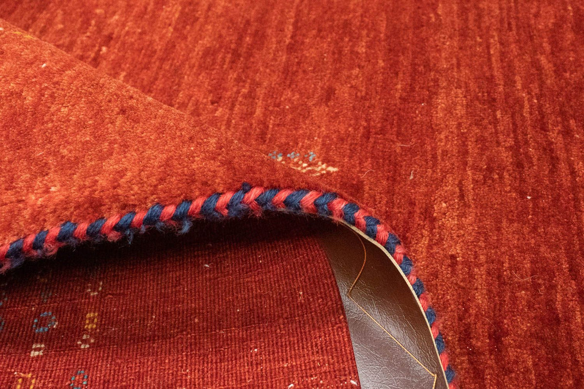 Gabbeh Tapijt - Loribaft Perzisch - 140 x 103 cm - rood