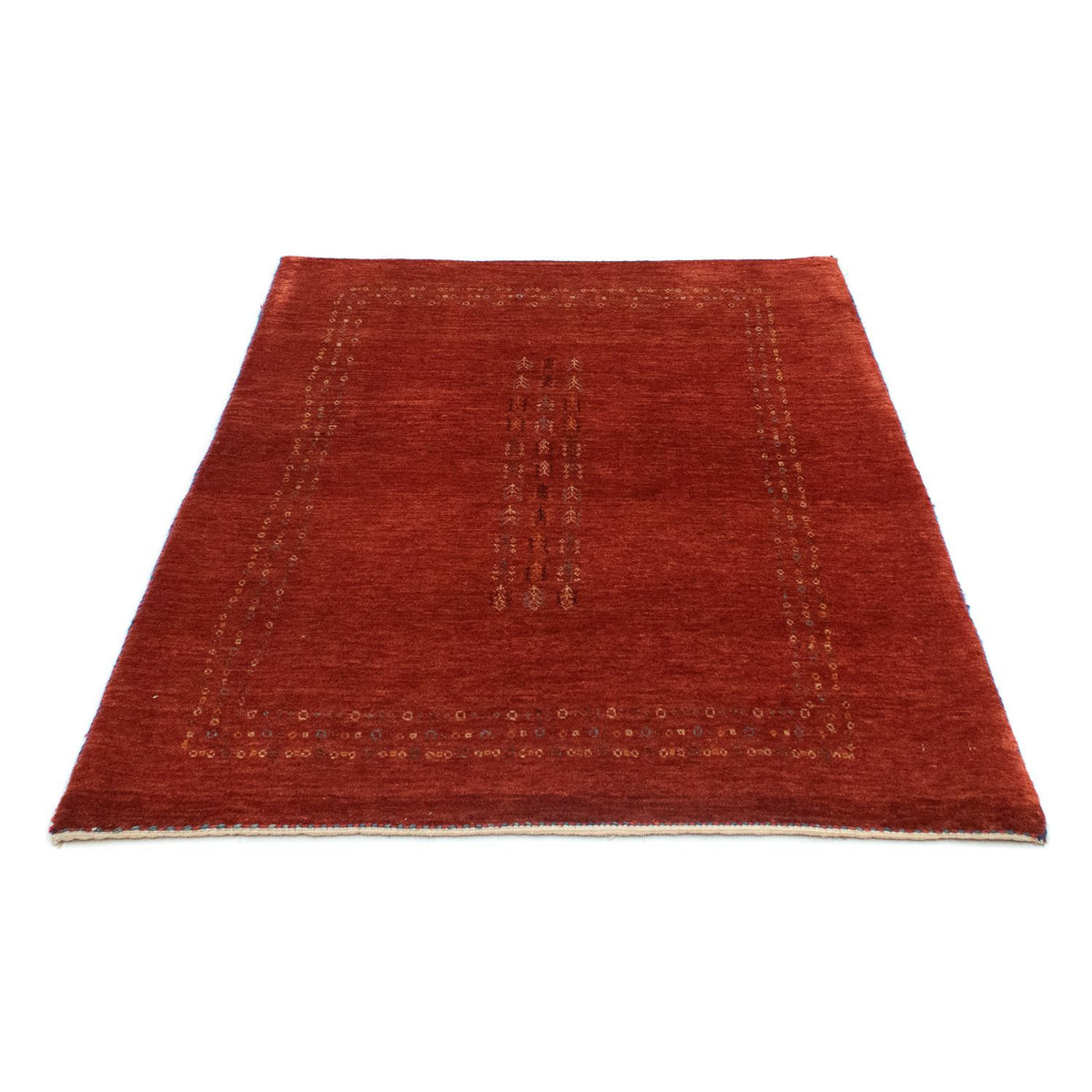 Gabbeh Tapijt - Loribaft Perzisch - 140 x 103 cm - rood