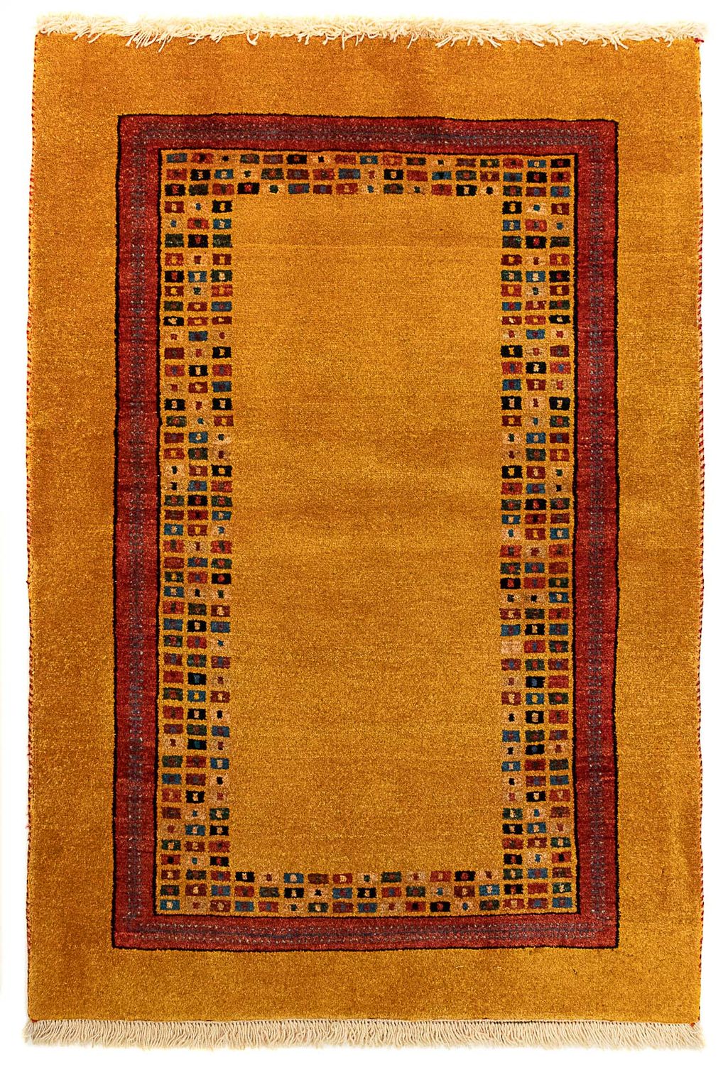 Gabbeh Tapijt - Loribaft Perzisch - 118 x 84 cm - bruin