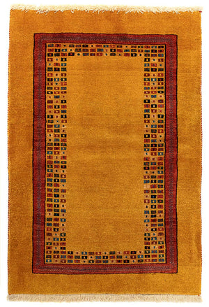Gabbeh Tapijt - Loribaft Perzisch - 118 x 84 cm - bruin