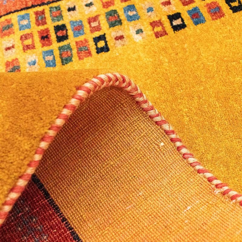 Gabbeh Tapijt - Loribaft Perzisch - 118 x 84 cm - bruin