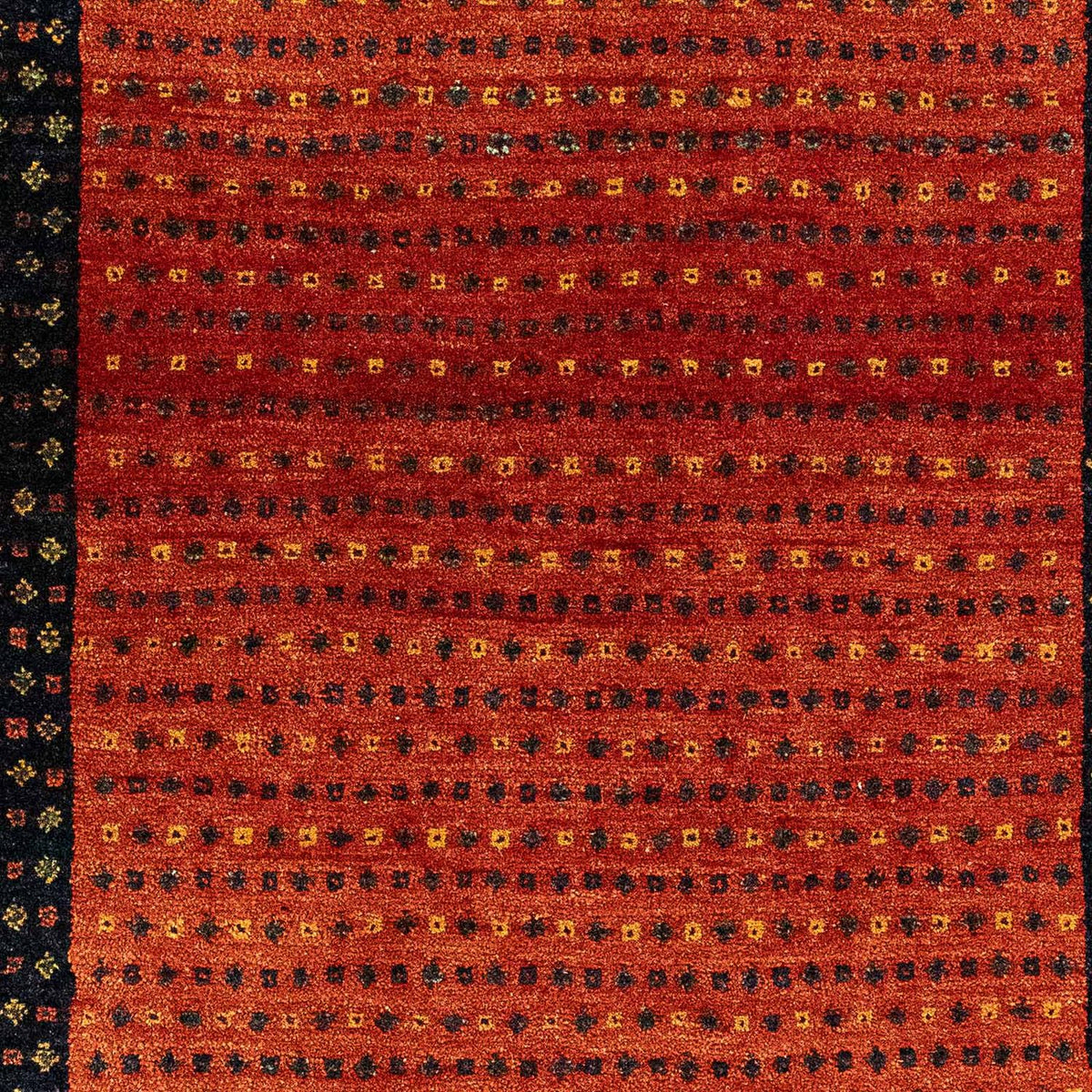 Gabbeh Tapijt - Loribaft Perzisch - 136 x 82 cm - donkerrood