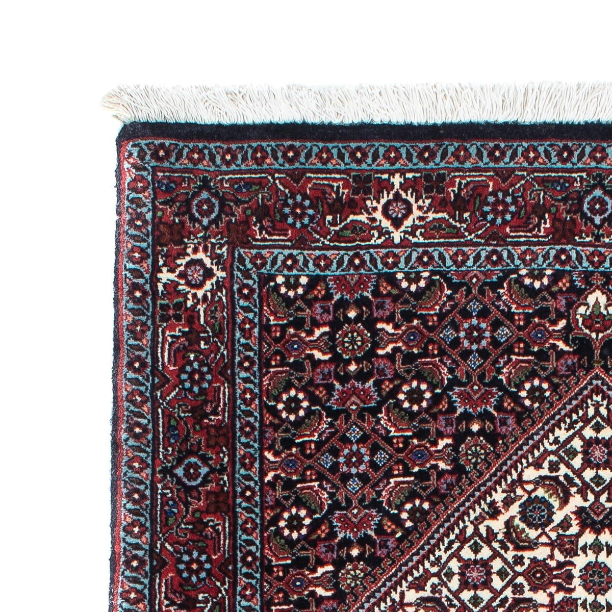 Loper Perzisch tapijt - Bijar - 194 x 79 cm - donkerblauw