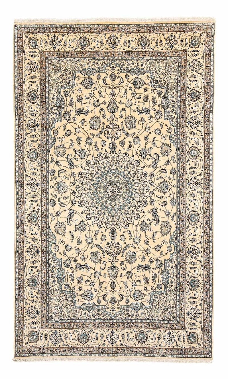Perzisch tapijt - Nain - 305 x 198 cm - beige