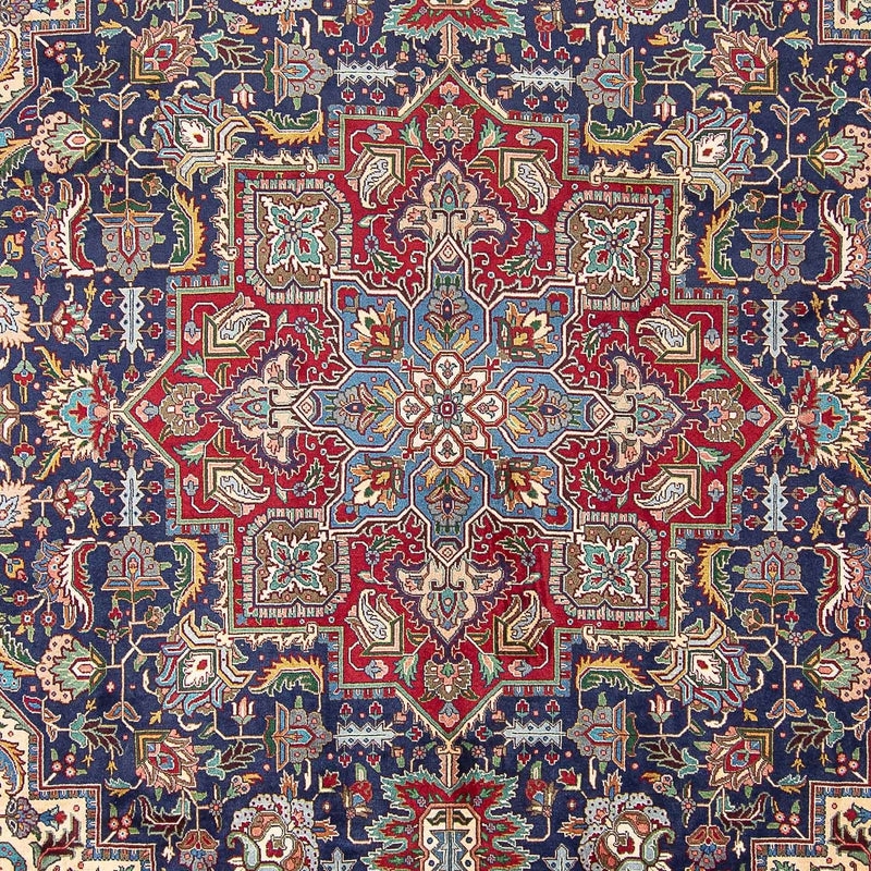 Perzisch tapijt - Tabriz - Royal - 405 x 305 cm - blauw