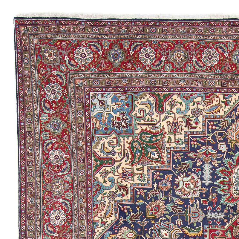 Perzisch tapijt - Tabriz - Royal - 405 x 305 cm - blauw