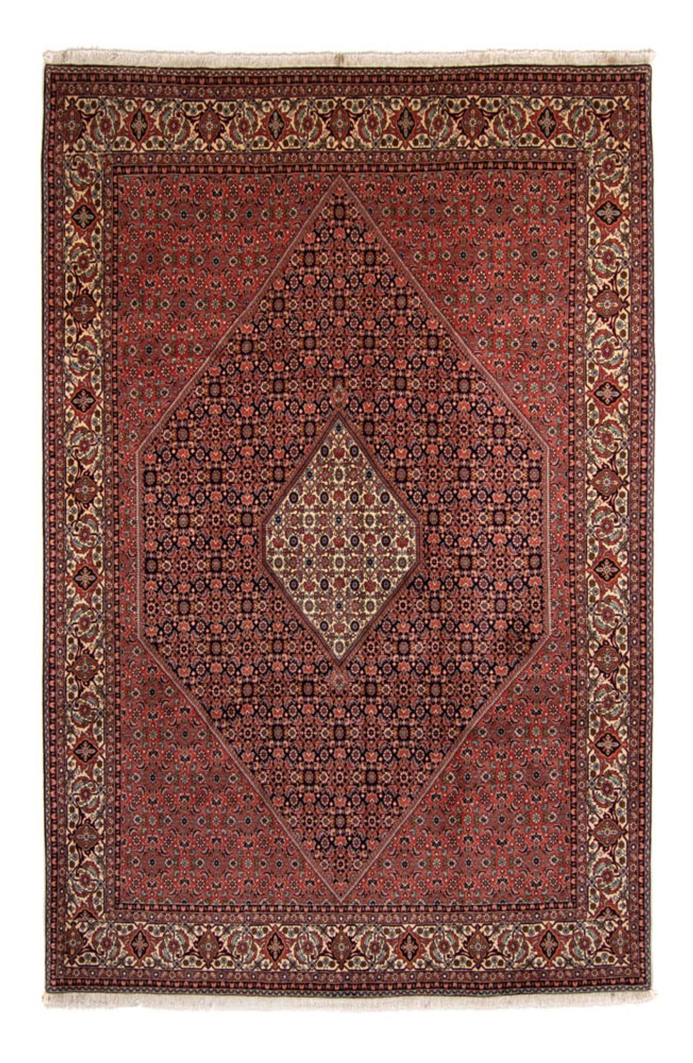 Perzisch tapijt - Bijar - 350 x 249 cm - bruin