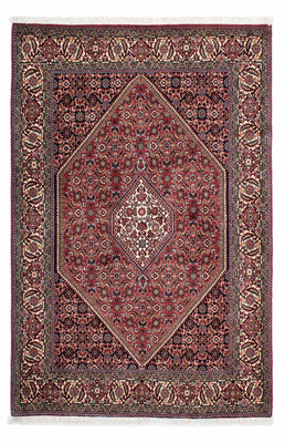 Perzisch tapijt - Bijar - 210 x 141 cm - rood
