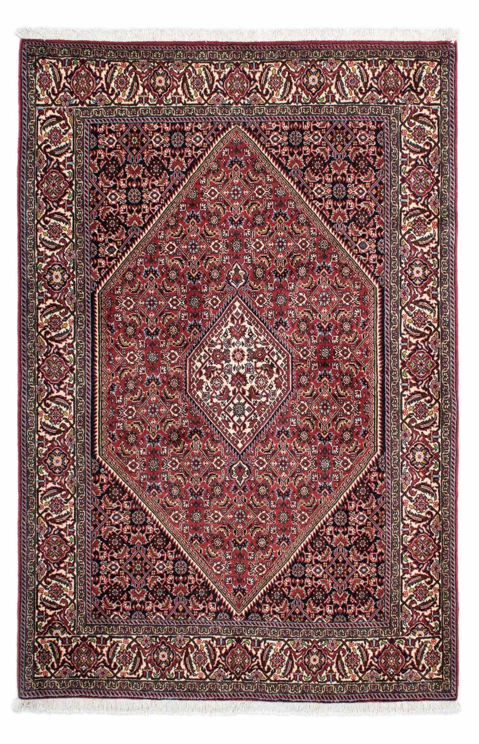 Perzisch tapijt - Bijar - 210 x 141 cm - rood