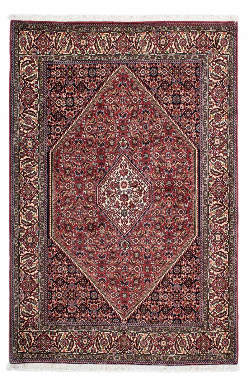 Perzisch tapijt - Bijar - 210 x 141 cm - rood