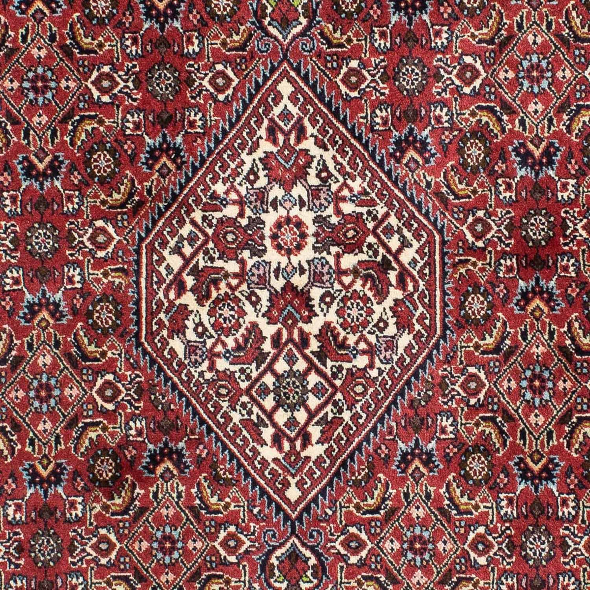 Perzisch tapijt - Bijar - 210 x 141 cm - rood