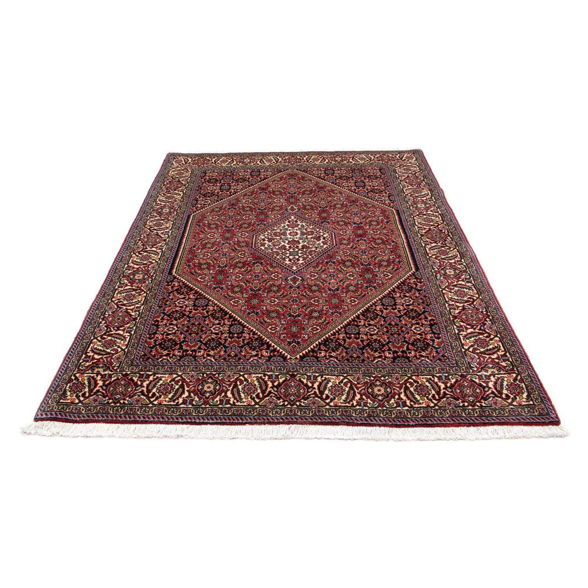 Perzisch tapijt - Bijar - 210 x 141 cm - rood