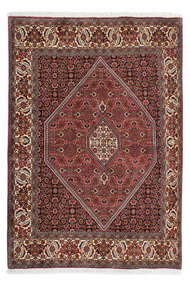 Perzisch tapijt - Bijar - 203 x 139 cm - rood