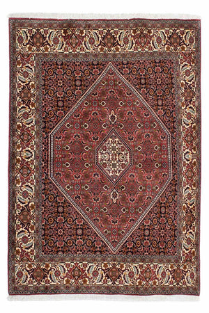 Perzisch tapijt - Bijar - 203 x 139 cm - rood