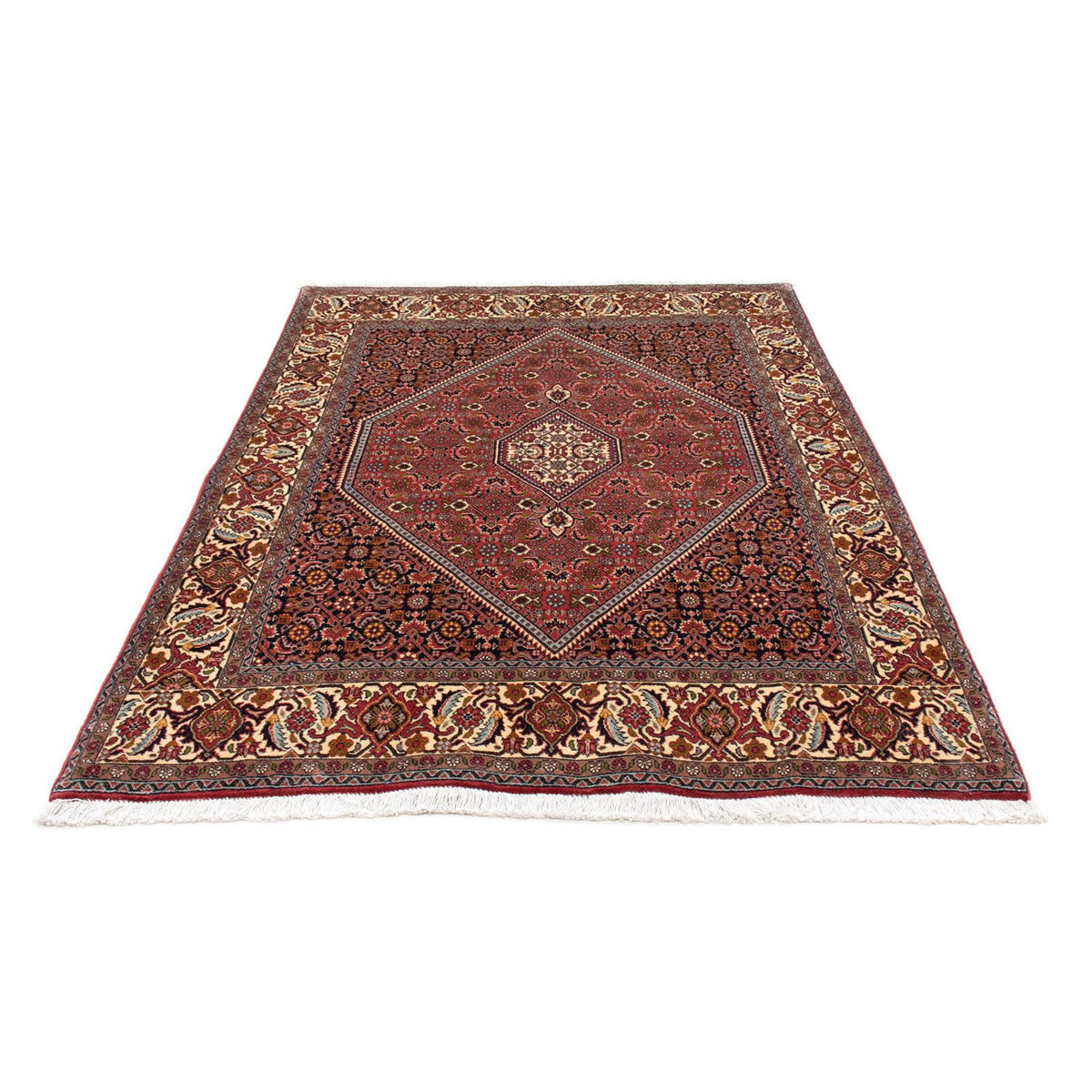 Perzisch tapijt - Bijar - 203 x 139 cm - rood