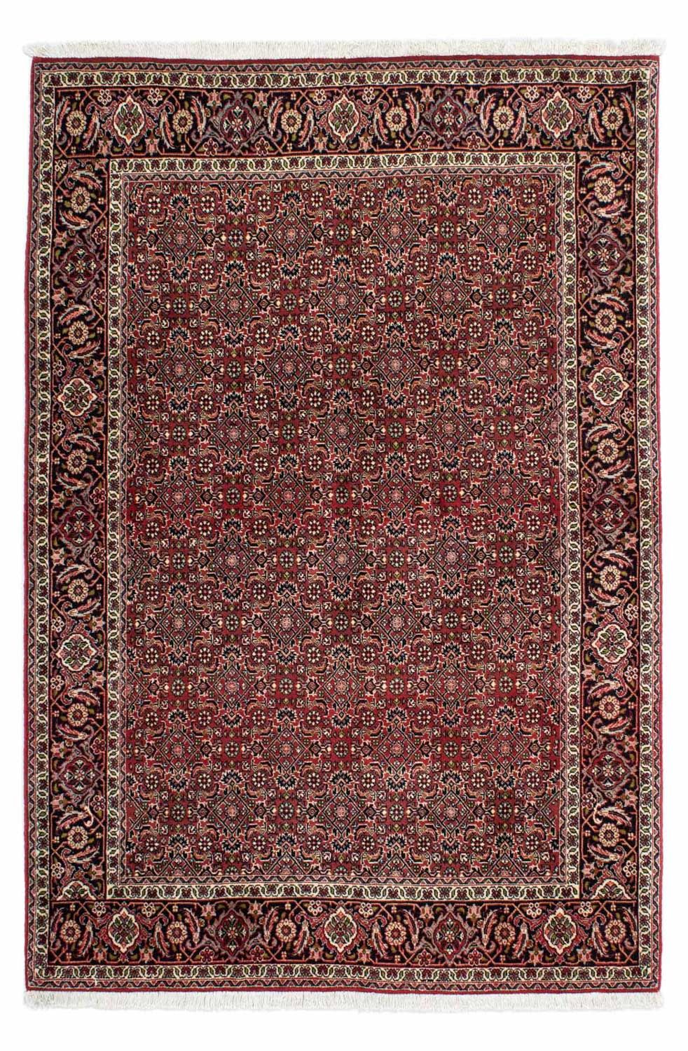 Perzisch tapijt - Bijar - 208 x 139 cm - rood