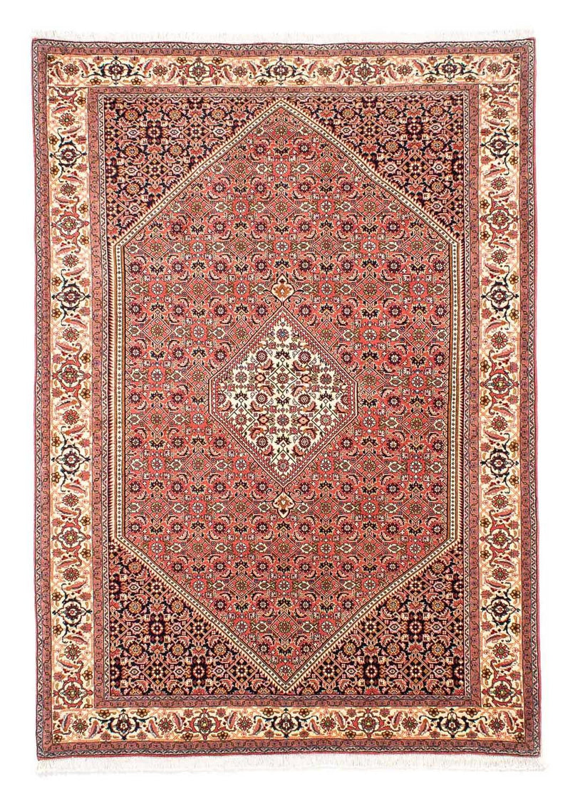 Perzisch tapijt - Bijar - 252 x 173 cm - licht rood