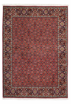 Perzisch tapijt - Bijar - 199 x 139 cm - rood