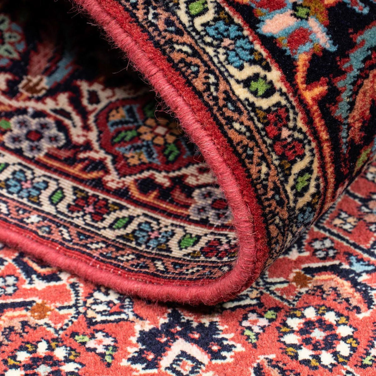 Perzisch tapijt - Bijar - 199 x 139 cm - rood