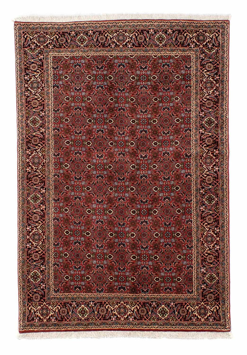 Perzisch tapijt - Bijar - 205 x 136 cm - donkerrood