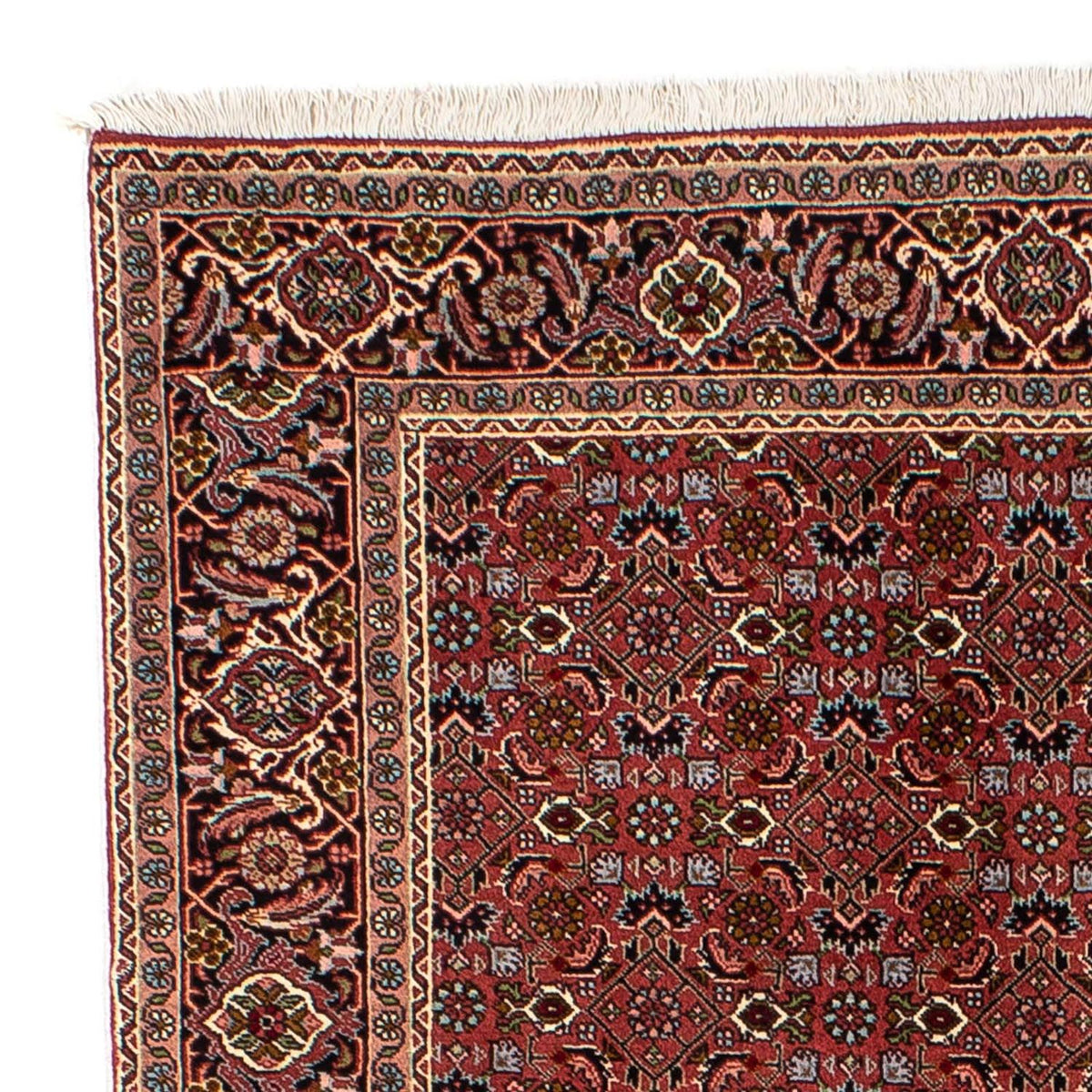 Perzisch tapijt - Bijar - 205 x 136 cm - donkerrood