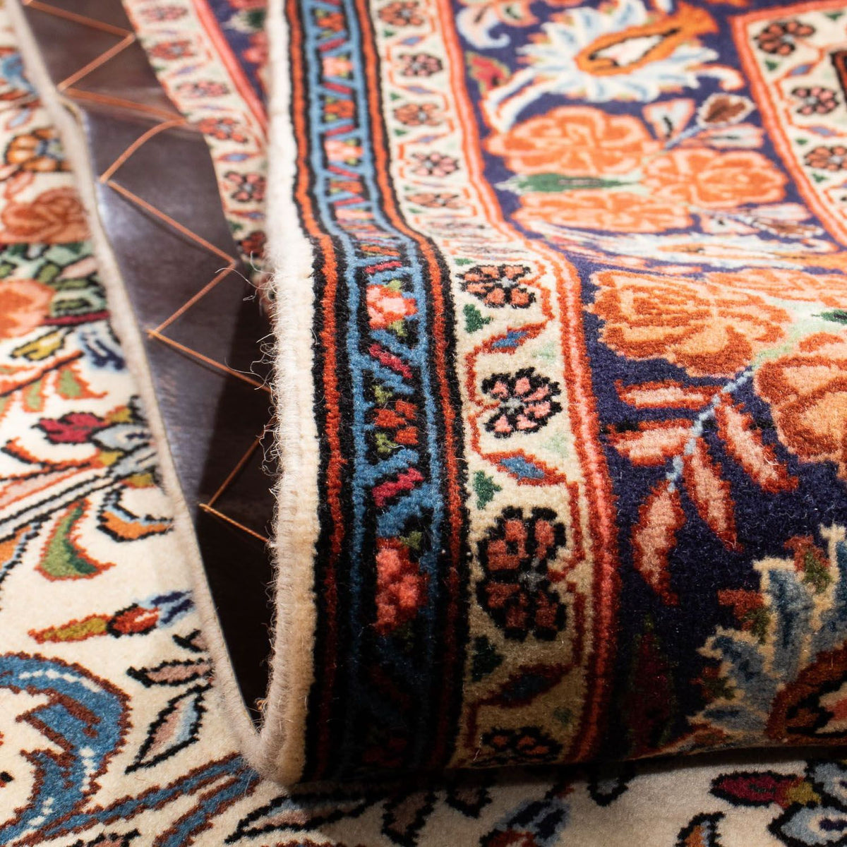 Perzisch tapijt - Bijar - 205 x 136 cm - donkerrood