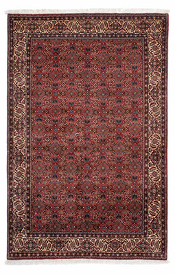 Perzisch tapijt - Bijar - 218 x 136 cm - rood