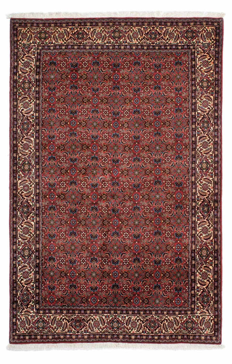 Perzisch tapijt - Bijar - 218 x 136 cm - rood