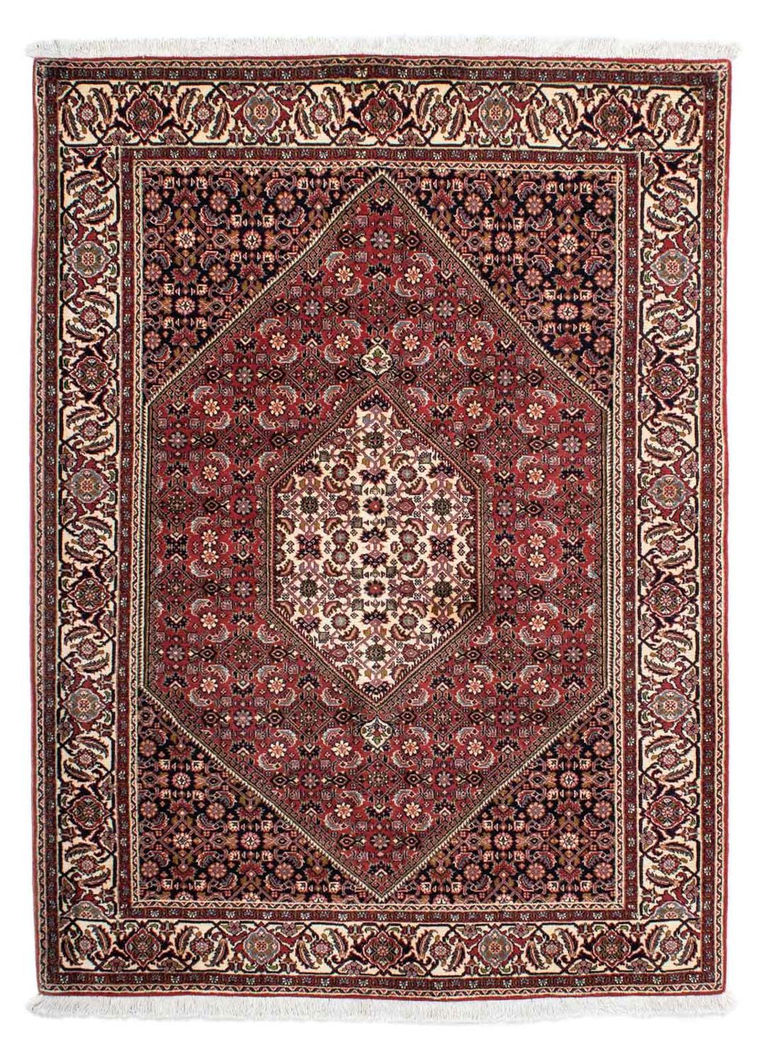 Perzisch tapijt - Bijar - 198 x 147 cm - rood