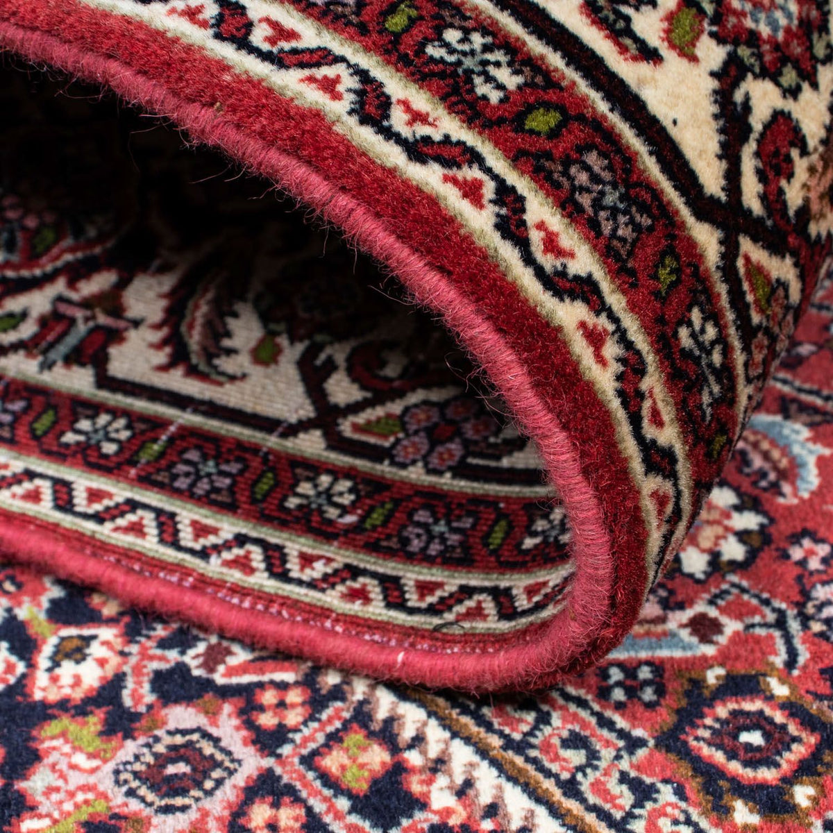 Perzisch tapijt - Bijar - 198 x 147 cm - rood