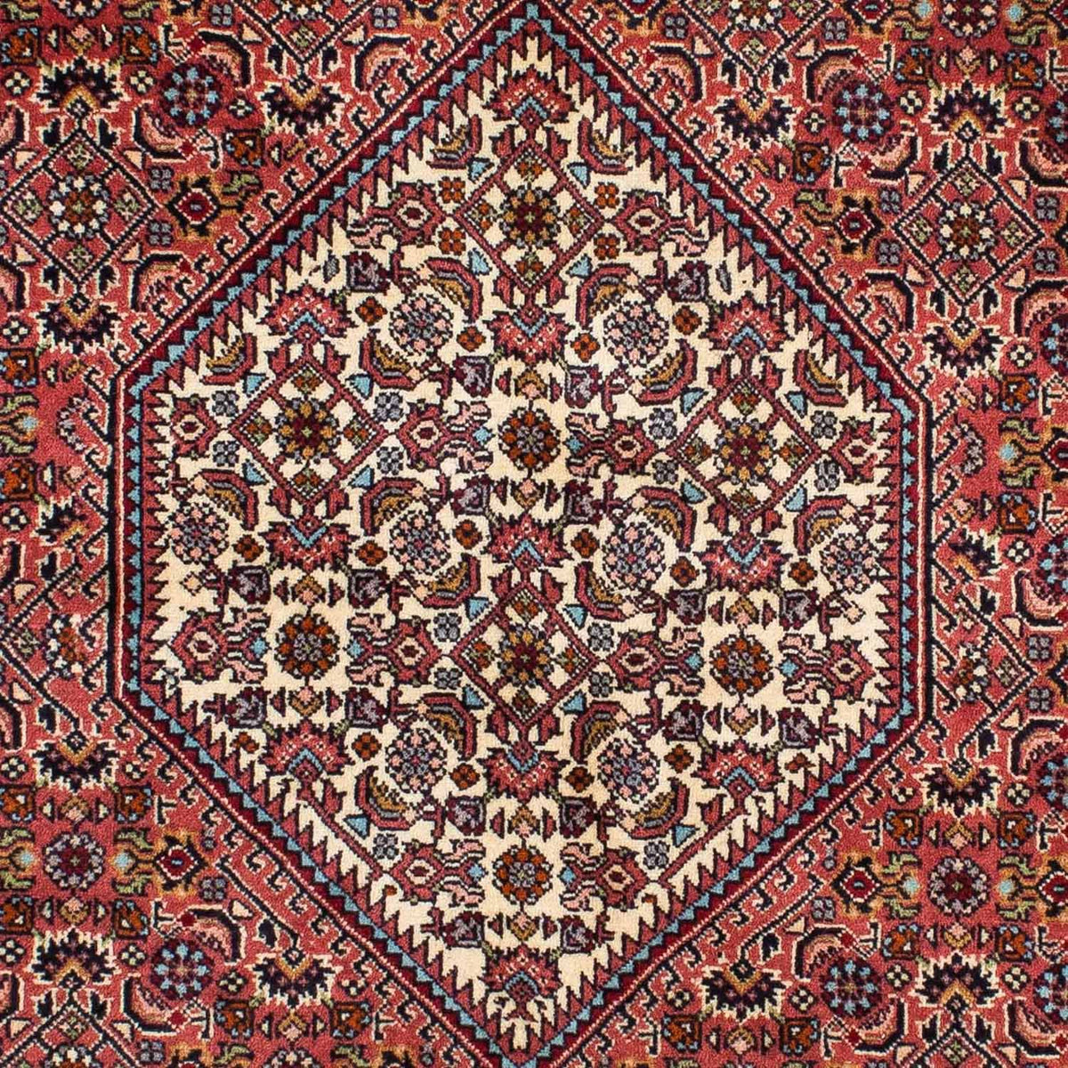 Perzisch tapijt - Bijar - 220 x 135 cm - rood