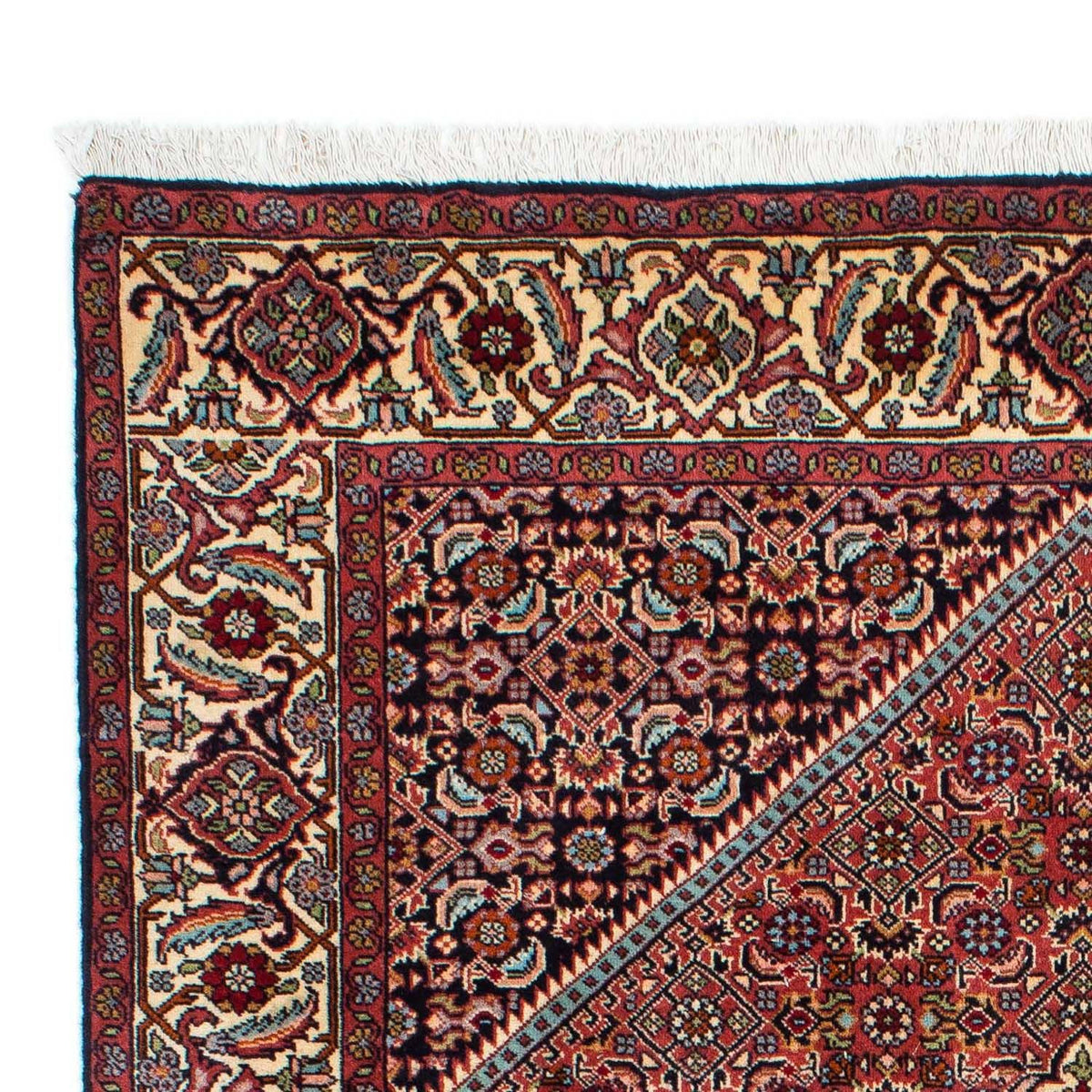 Perzisch tapijt - Bijar - 220 x 135 cm - rood