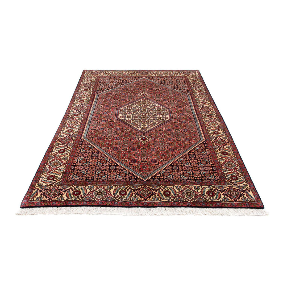 Perzisch tapijt - Bijar - 220 x 135 cm - rood
