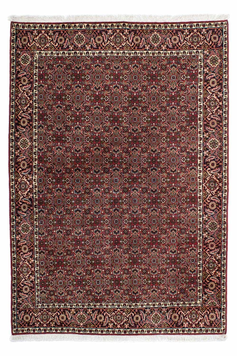 Perzisch tapijt - Bijar - 205 x 141 cm - rood